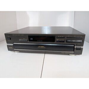 Technics SL-PD827 MASH 5-Disc Changer CD Player  TESTED WORKS